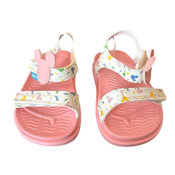 Native‎ X Disney Charley Sandals Toddler/Kids Girls Toddler Size 5 C Pink Mouse - Picture 2 of 7
